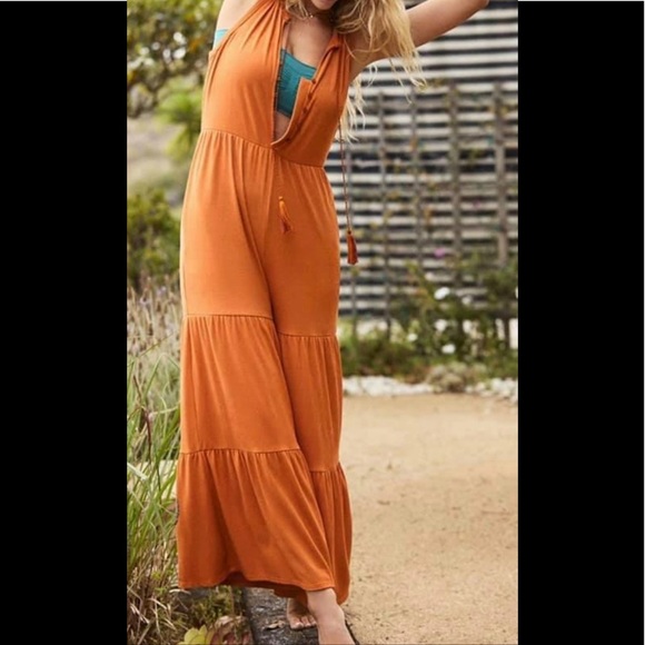 Anthropologie Pants - NWT Anthropologie terra cotta jumpsuit